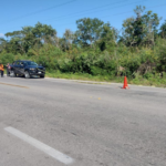 Decapitan estatua de AMLO en Atlacomulco