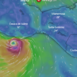 Protección Civil alerta sobre posible formación ciclónica frente a costas del Sureste