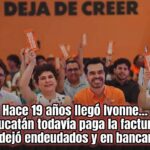 Critican distribución de asistentes en evento de Morena en Ticul; ciudadanos quedaron al fondo